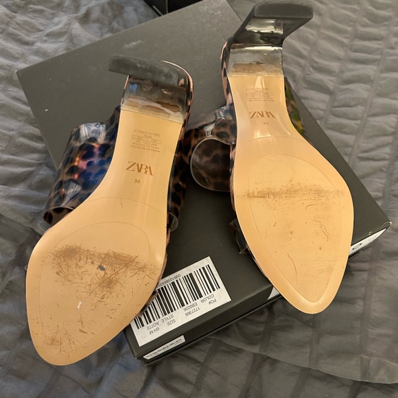 Zara Leopard heels - Picture 5 of 7
